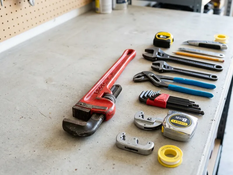 Professional plumbers in Gardner, KS equipped with top-tier tools for residential and commercial plumbing services.